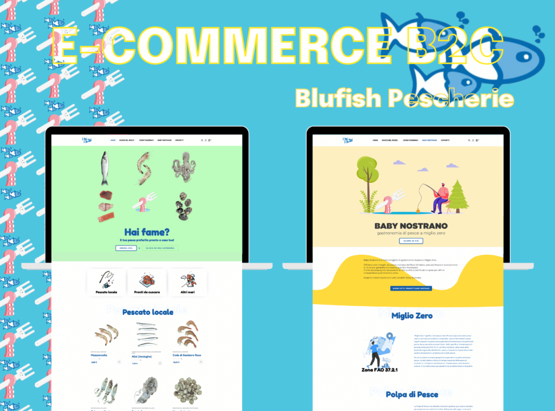 BluFish Website – Custom E-Commerce B2C