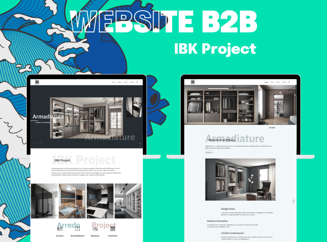 IBK Project Website – Design & Storytelling