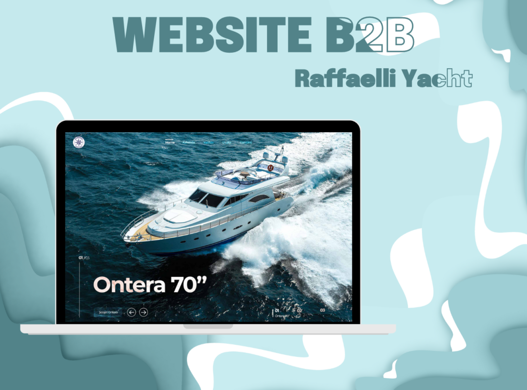 Sito web di Raffaelli Yacht – Design e storytelling